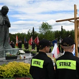 Strażacy i motocykliści dojechali do Gaździny Podhala 