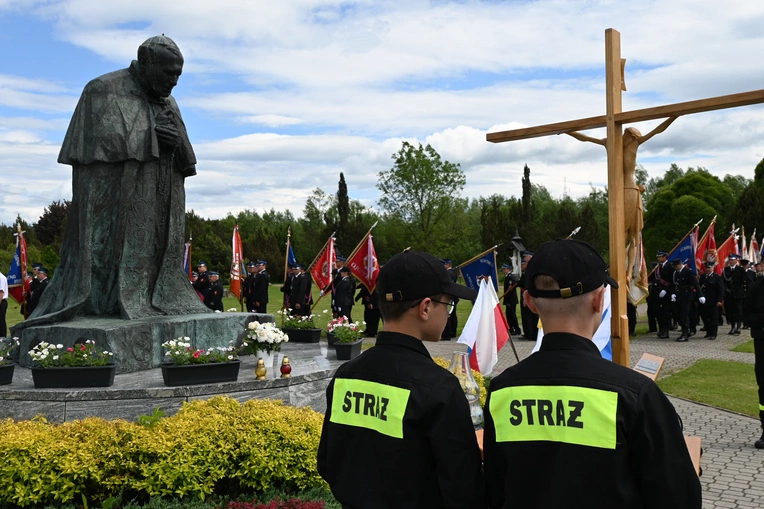 Strażacy i motocykliści dojechali do Gaździny Podhala 