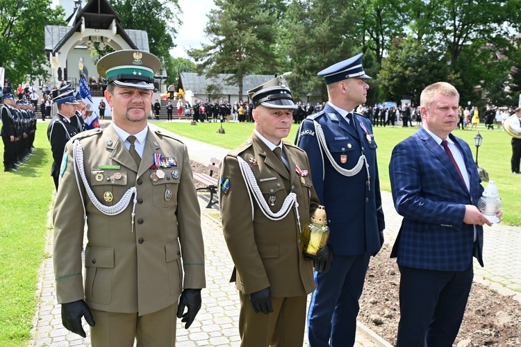 Strażacy i motocykliści dojechali do Gaździny Podhala 