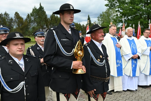Strażacy i motocykliści dojechali do Gaździny Podhala 