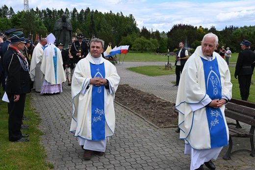 Strażacy i motocykliści dojechali do Gaździny Podhala 