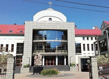 Studenci uczyli się w gmachu kurii diecezjalnej.