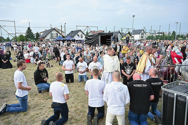Kulminacyjnym momentem była procesja z Najświętszym Sakramentem.