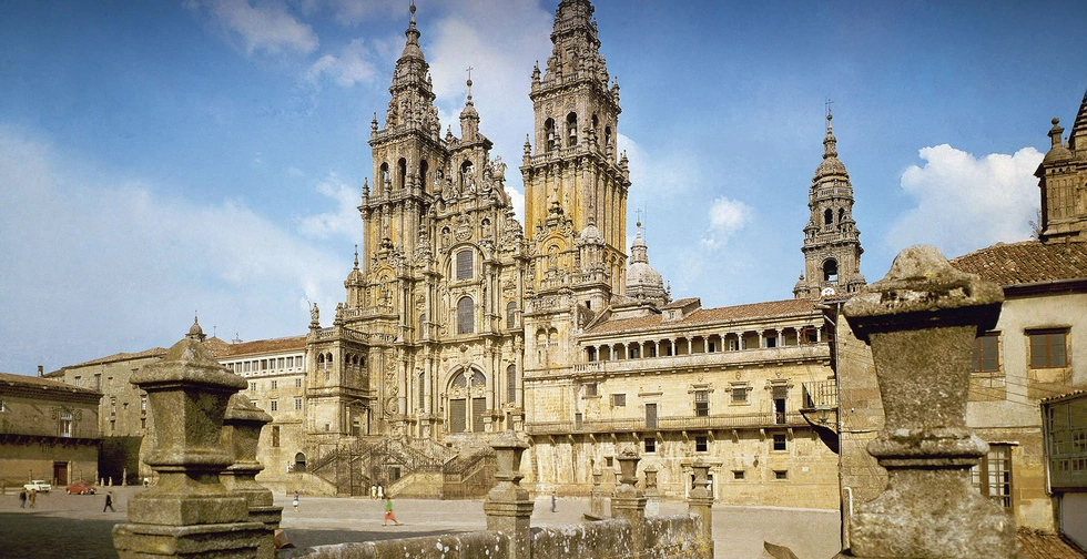 Katedra  w Santiago  de Compostela. 