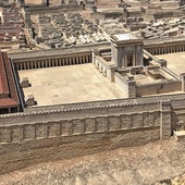 Świątynia jerozolimska przed zagładą miasta w 70 roku.