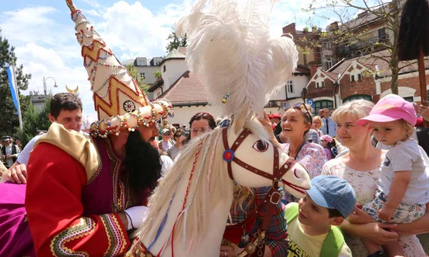 Lajkonik na nowej trasie