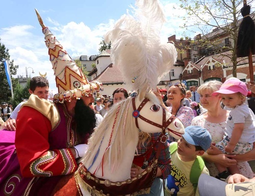 Lajkonik na nowej trasie