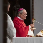 Msza św. inaugurująca wystawę o bł. Jerzym Popiełuszko
