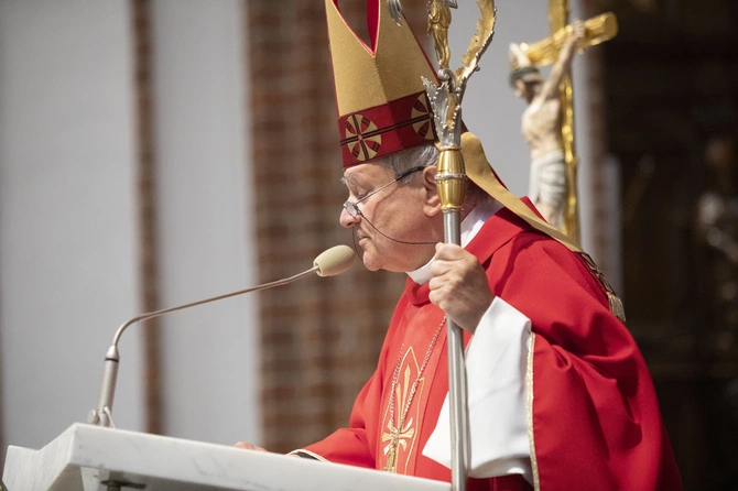 Msza św. inaugurująca wystawę o bł. Jerzym Popiełuszko