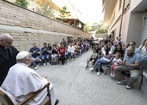 Kameralne spotkanie Papieża z rodzinami