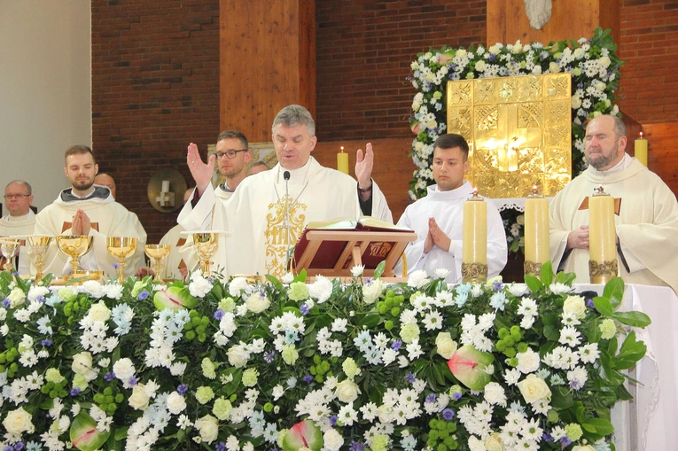 Uroczystość sakramentu święceń w Koszalinie