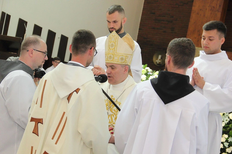 Sakrament święceń diakonatu br. Adama Dunsta