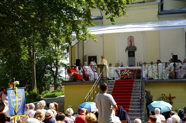 Inauguracja sanktuarium NMP Osobowickiej na Świętym Wzgórzu