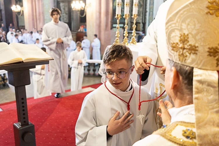 Błogosławieństwo lektorów i ceremoniarzy