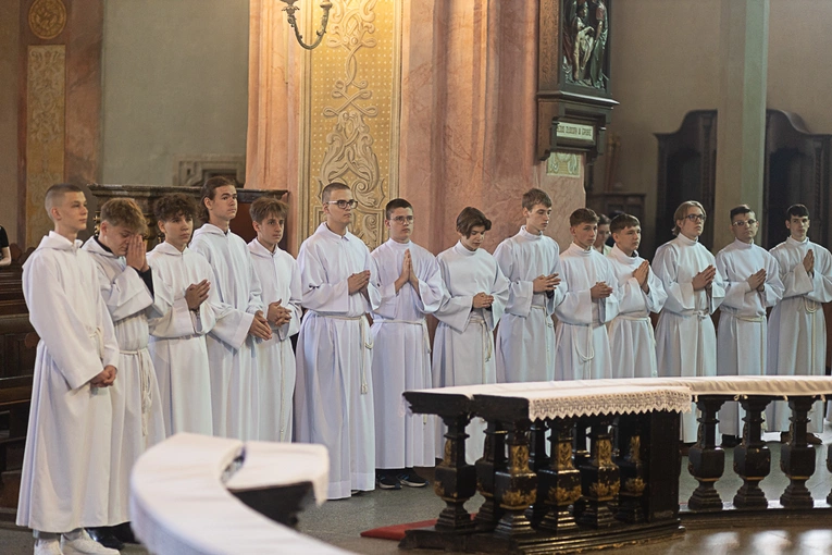 Błogosławieństwo lektorów i ceremoniarzy