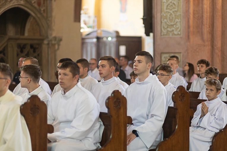 Błogosławieństwo lektorów i ceremoniarzy