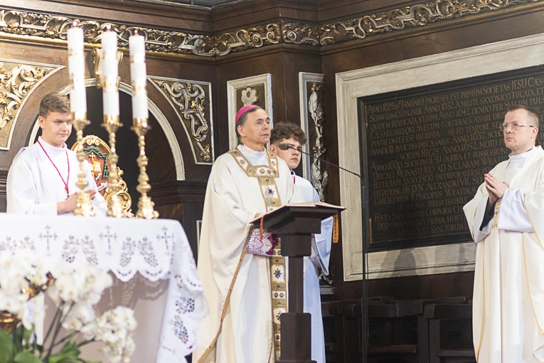 Błogosławieństwo lektorów i ceremoniarzy