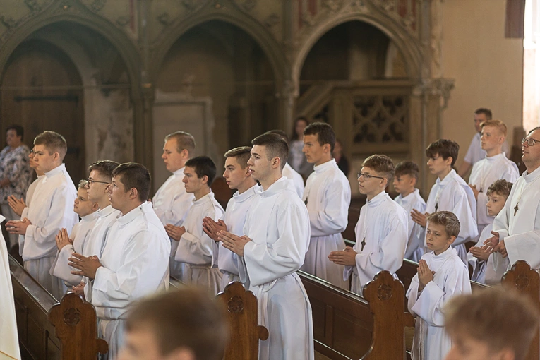 Błogosławieństwo lektorów i ceremoniarzy