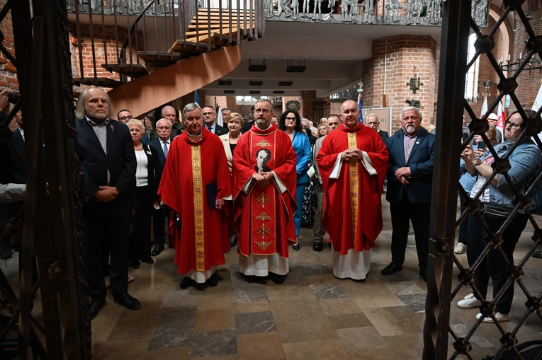 Uroczystości 40. rocznicy śmierci bł. Jerzego Popiełuszki w bazylice św. Brygidy