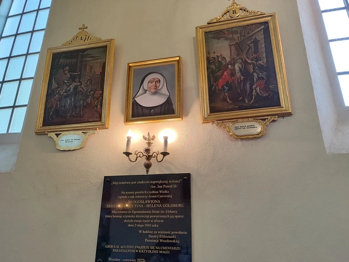 Pielgrzymka do grobu i miejsca męczeństwa bł. s. M. Acutiny