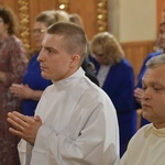 Błogosławieństwo precentorek i ceremoniarzy w zielonogóskiej konkatedrze