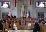 Papież odwiedził siedzibę władz Rzymu