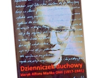 Zdjęcie z okładki „Dzienniczka duchowego” młodego oblata, Wydawnictwo św. Macieja Apostoła w Lublińcu. 