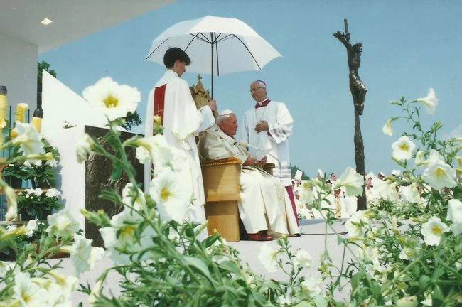 Wizyta Jana Pawła II w Sandomierzu