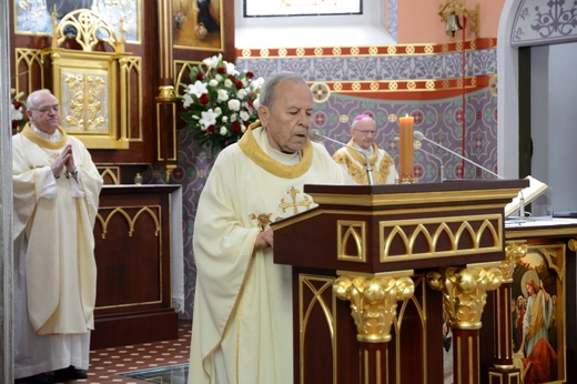 Pielgrzymka księży emerytów do Głębinowa
