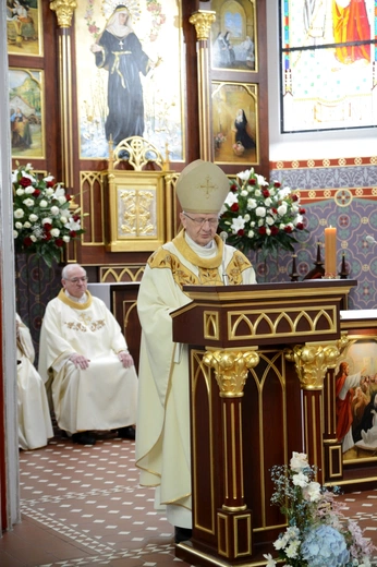Pielgrzymka księży emerytów do Głębinowa