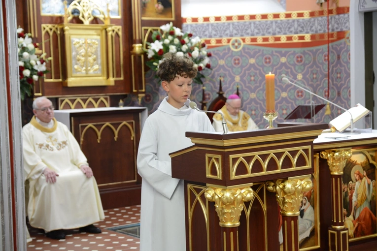 Pielgrzymka księży emerytów do Głębinowa