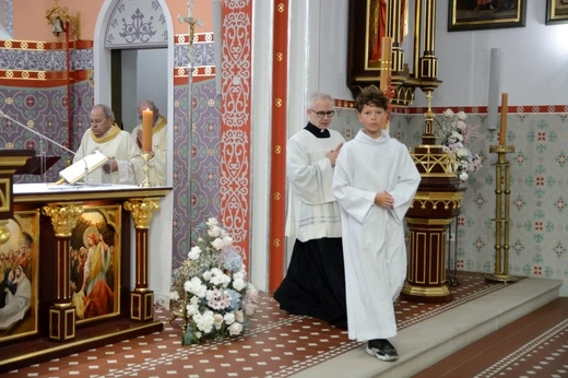 Pielgrzymka księży emerytów do Głębinowa