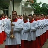 Pielgrzymka liturgicznej służby ołtarza i scholi