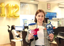O numerze 112 rozmawiamy  z p. Katarzyną Kalisz-Gaweł 