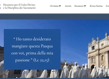 Nowa strona internetowa Dykasterii ds. Kultu Bożego i Dyscypliny Sakramentów