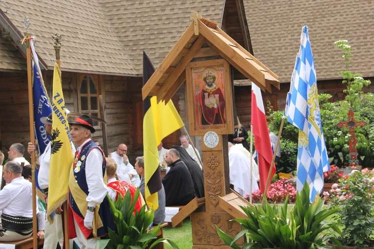 Msza św. jubileuszowa na Górze Polanowskiej