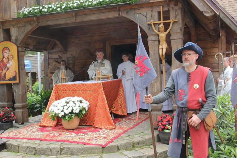 Msza św. jubileuszowa na Górze Polanowskiej