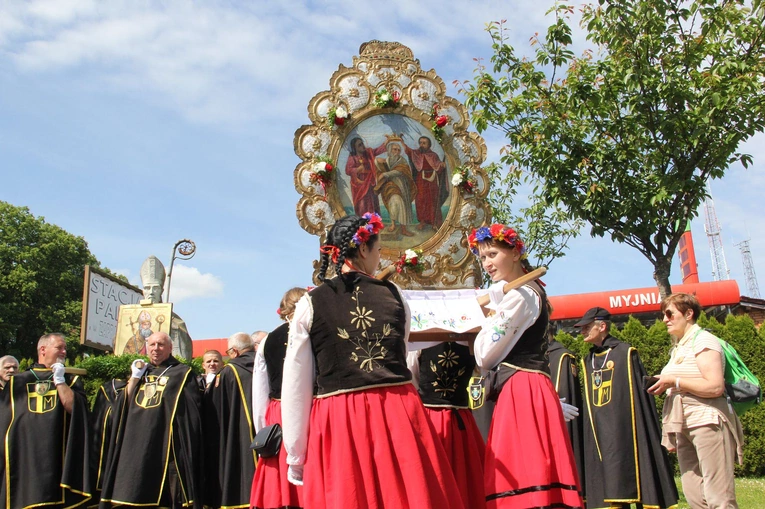Odpust Polanowski - wejście na górę
