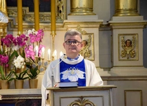 Mszy św. przewodniczył i homilię wygłosił ks. Jacek Mizak.