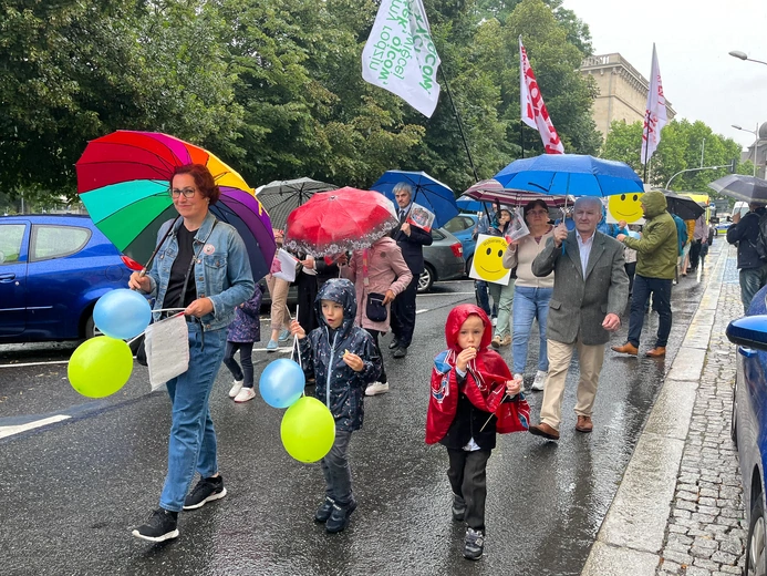 Katowice. "Marsz dla życia, rodziny, ojczyzny"
