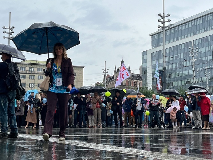 Katowice. "Marsz dla życia, rodziny, ojczyzny"