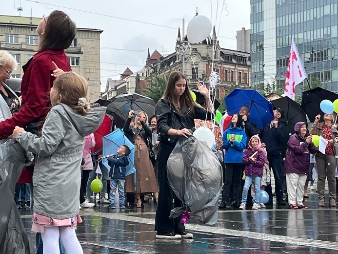 Katowice. "Marsz dla życia, rodziny, ojczyzny"