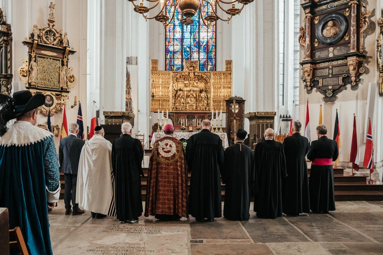 Modlitwa podczas 44. Międzynarodowego Zjazdu Miast Nowej Hanzy