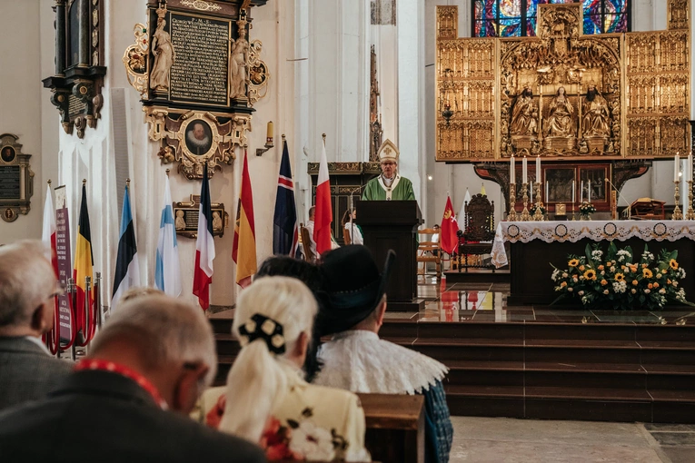 Modlitwa podczas 44. Międzynarodowego Zjazdu Miast Nowej Hanzy