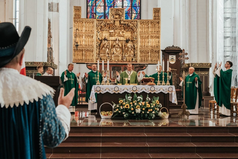 Modlitwa podczas 44. Międzynarodowego Zjazdu Miast Nowej Hanzy
