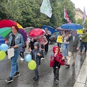 Katowicki przemarsz był jednym z 50 tego typu wydarzeń organizowanych  w całej Polsce.