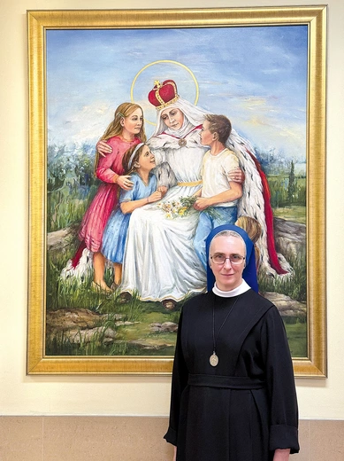 S. Celina przyznaje, że święta patronka jest dla niej wzorem do naśladowania. 