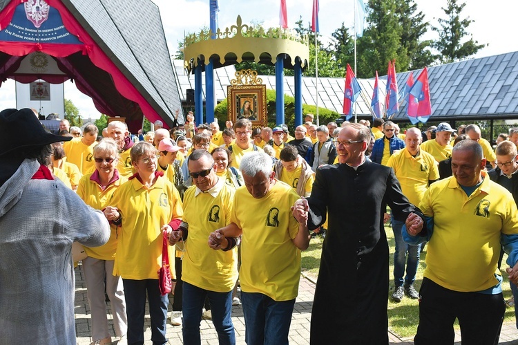 Tego dnia była okazja do modlitwy, ale i wspólnej zabawy.