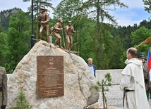 Pomnik kurierów tatrzańskich w Kuźnicach