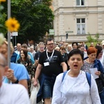 Pierwsza międzyparafialna piesza pielgrzymka